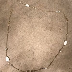 Long Chain Gold Kendra Scott Necklace